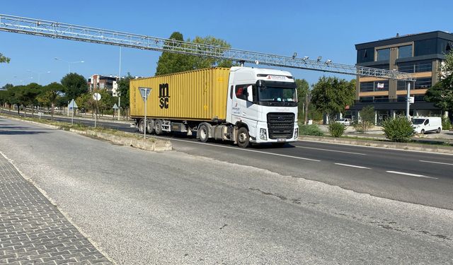 Bolu'da ağır tonajlı araçların şehir merkezine girişi yasaklandı
