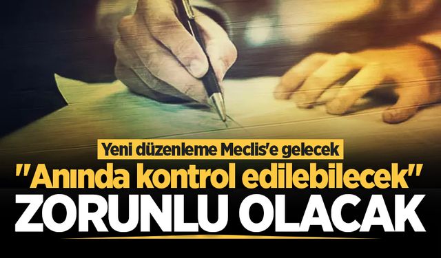 Düzenleme Meclise geliyor! Senette sahteciliğe 'karekod' çözümü