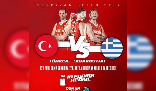 Milli coşku Serdivan Millet Bahçesi’nde yaşanacak