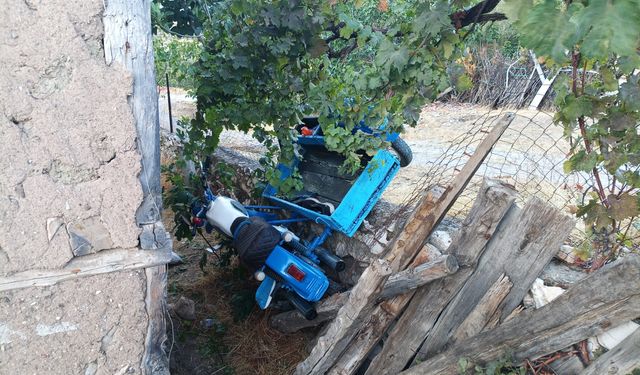 Köyde motosiklet kazası: 1 ölü