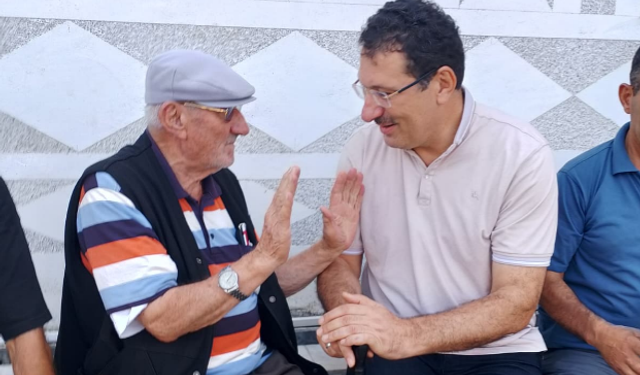 Ali İhsan Yavuz Çeşmebaşı'nda vatandaşlarla buluştu