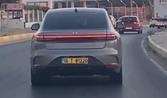 TOGG'un yeni sedan modeli T10F görüntülendi