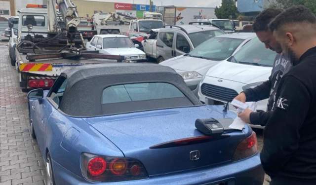 Drift atan sürücüye 50 bin TL ceza