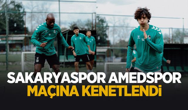 Sakaryaspor'da Amedspor mesaisi