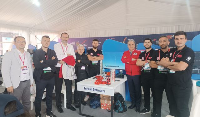 SAÜ takımı Uydu Yarışmasında 3'üncü oldu