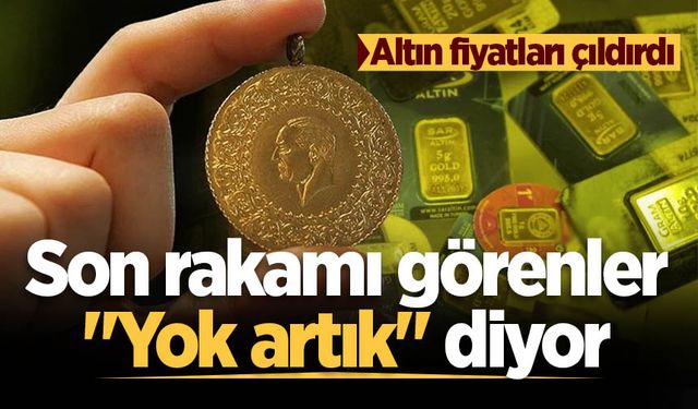 Tarihi rekor kırıldı! Gram altın 5 bin lirayı geçti