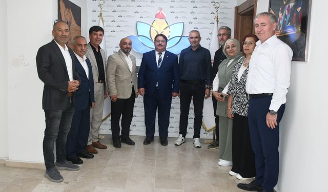 Eğitim-Bir-Sen’den Bakırtaş’a ziyaret