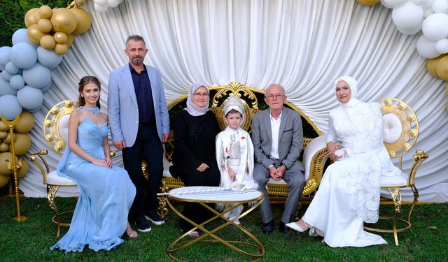 Türker Efe Ergül delikanlı oldu