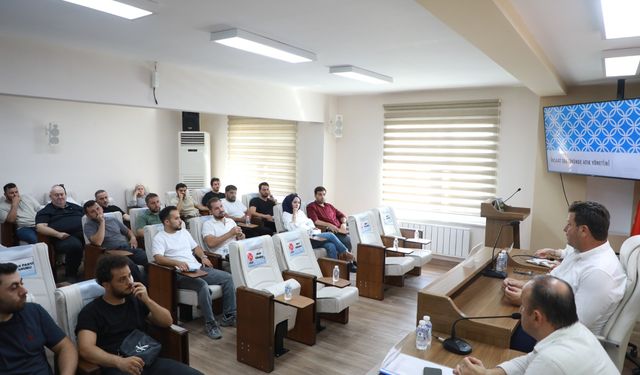 Soykan, inşaat sektörü temsilcileriyle bir araya geldi