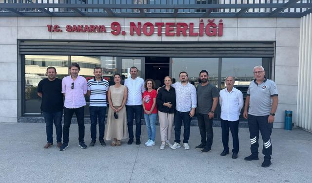 CHP Sakarya olağanüstü kurultay için noterde imza verdi!
