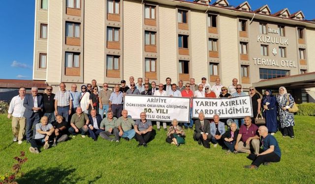 Arifiye mezunları 50. yılını kutladı