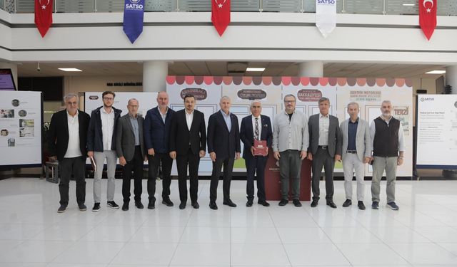ARED Başkanı Şahin Acar, Sakarya'nın Harfleri Sergisi'ni ziyaret etti
