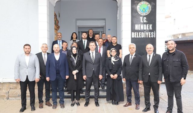 BBP heyetinden Hendek Belediyesi'ne ziyaret