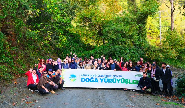 Sonbaharın Sakarya’daki en büyüleyici rotasına âşık oldular