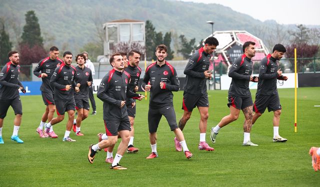 A Milli Futbol Takımı, Bulgaristan maçı hazırlıklarını sürdürdü