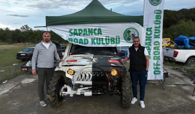 Off-Road’ın şampiyonluk kupası Sapanca’ya geldi