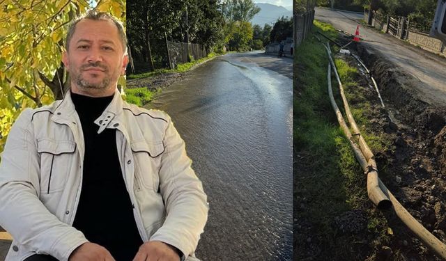 Kuzuluk Orta Mahalle Muhtarı Çakmakçı isyan bayrağını çekti