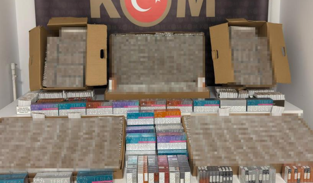 41 bin 880 adet dolu makaron ele geçirildi