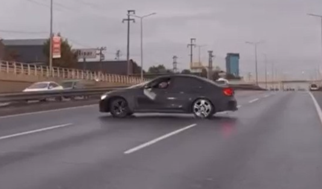 Düğün konvoyunda drift atan magandaya ceza yağdı