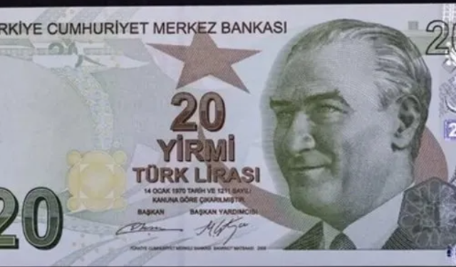 20 TL’lik yeni banknotlar tedavülde