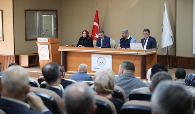 Erenler Meclisinde 7 madde karara bağlandı