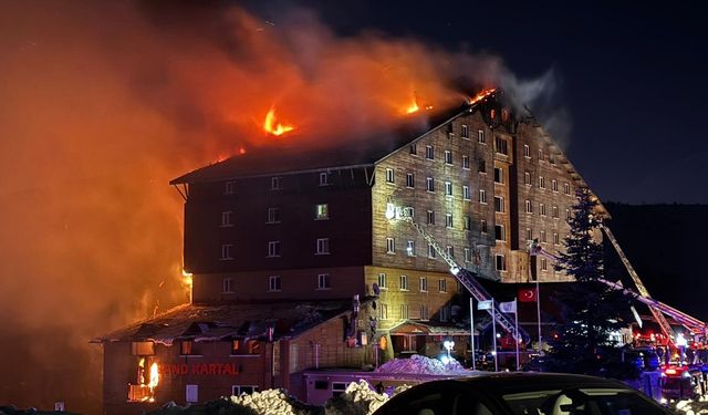 Grand Kartal Otel yangını davasında tutuklu sanıklar savunmalarını yaptı