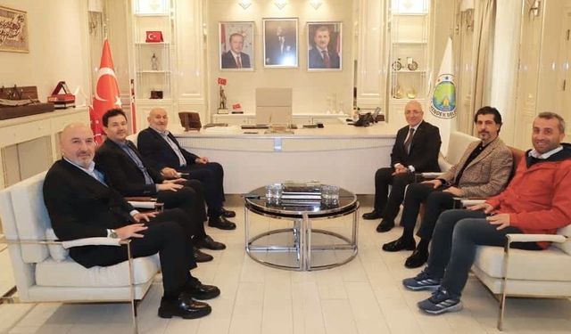 MÜSİAD heyeti Başkan Püsküllü’yü ziyaret etti