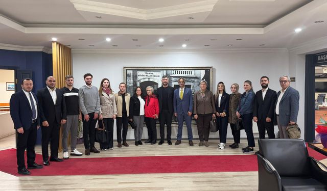 Sapanca CHP ilçe yönetiminden Başkan Şahin’e ziyaret