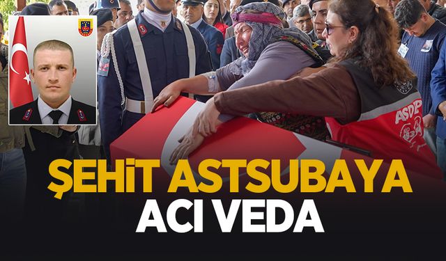 Şehit astsubay toprağa verildi