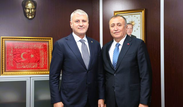 Başkan Altuğ'dan TESK Genel Başkan Vekili Balcı'ya ziyaret