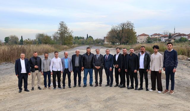 Başkan Alemdar, Arifiye’de çalışmaları yerinde inceledi