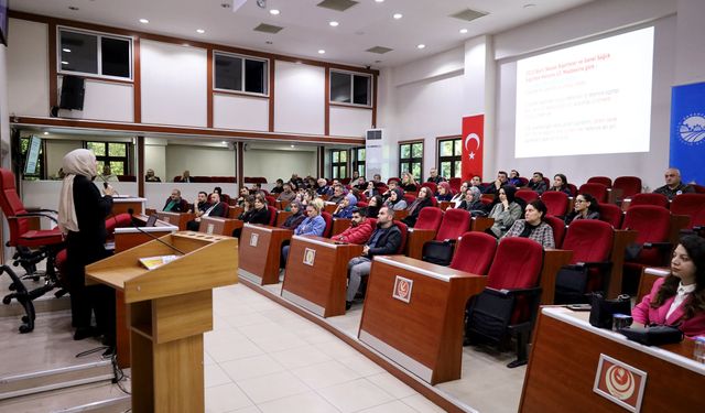 Büyükşehir çalışanlarına iş sağlığı ve güvenliği eğitimi