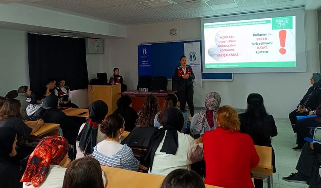 İl Jandarma Komutanlığı’ndan SUBÜ’de güvenlik ve farkındalık etkinliği