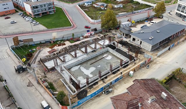 Arifiye Yüzme Havuzu ve Gençlik Merkezi projesinde son durum