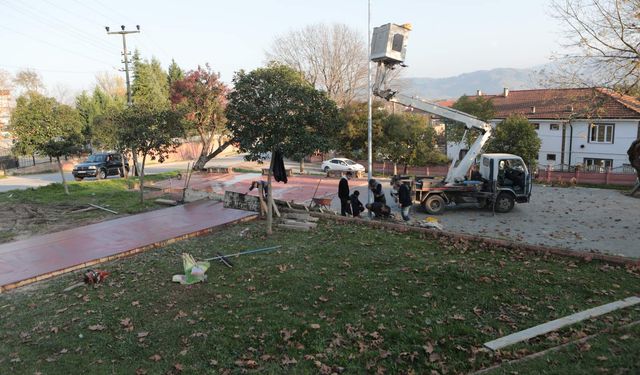 Açmalar Park'ta yenileme çalışmaları devam ediyor