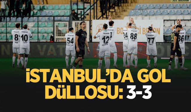 İstanbulspor 3 Sakaryaspor 3