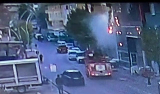 6 kişiye mezar olan tesisteki yangının ilk anları kamerada