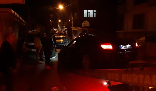 Lüks otomobilin içinde dehşet