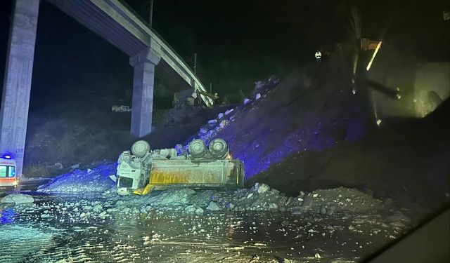 YHT şantiyesinde feci kaza