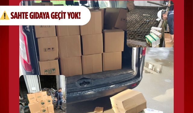 Erenler'de bin 500 litre sahte zeytinyağı imha edildi