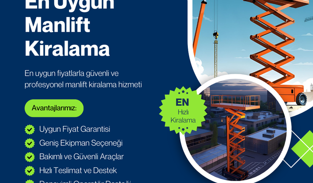 Kiralık Manlift