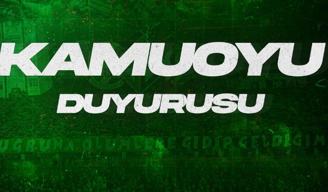 Sakaryaspor'dan tepki