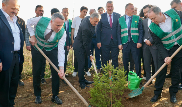 15 milyon fidan toprakla buluştu: Hedef 600 milyon fidan