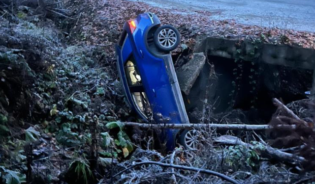 Yedigöller yolunda ölümden döndüler