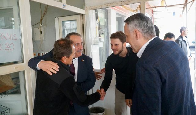 Tever ve Karakullukçu'dan mahalle ziyaretleri