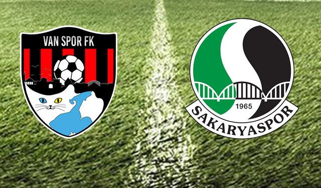 Sakaryaspor, Van deplasmanında! İlk 11’ler belli oldu