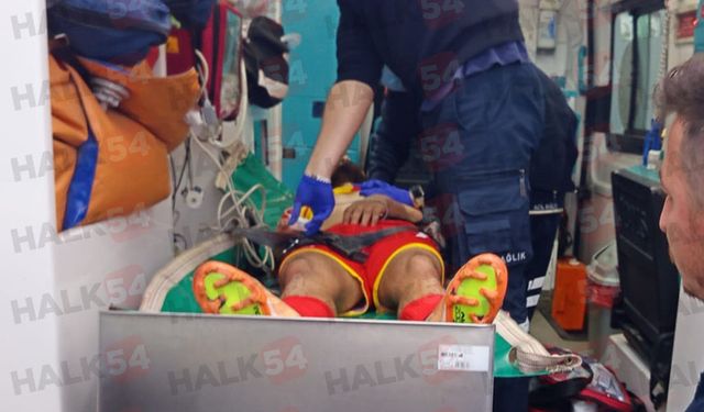 Amatör futbol maçında korkutan an! Futbolcu hastanelik oldu