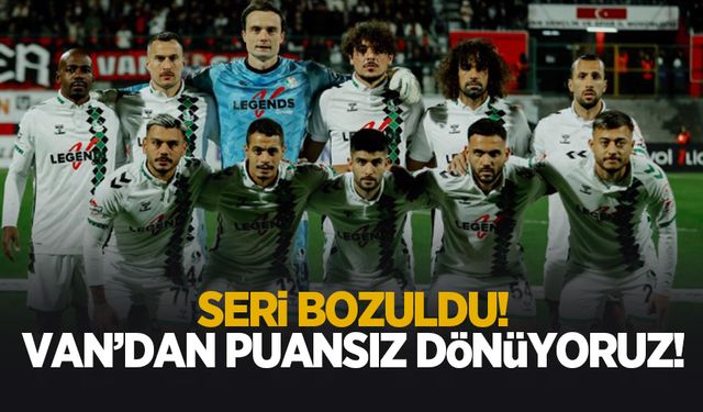 Van FK: 3 Sakaryaspor: 2