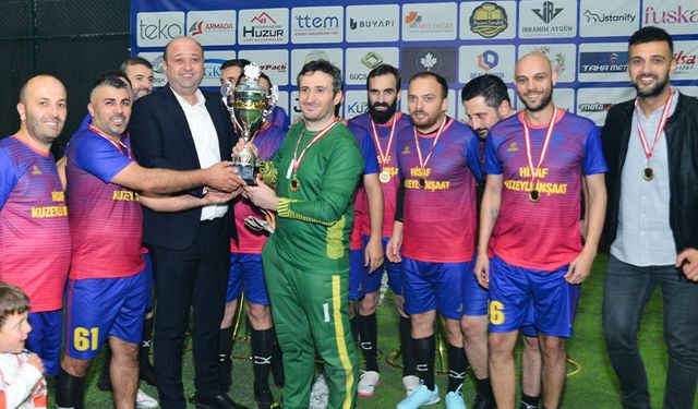 20. Geleneksel SMMMO Halı Saha Futbol Turnuvası şampiyonu belli oldu