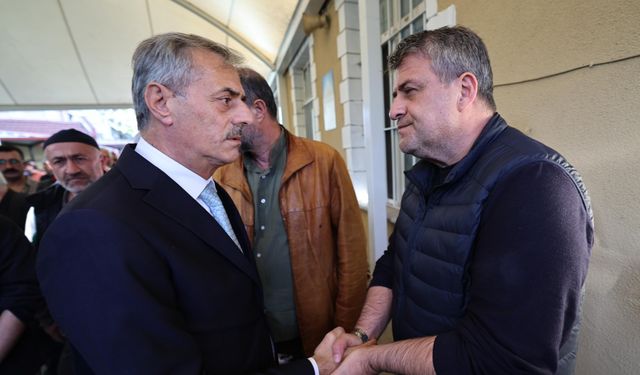 Yusuf Alemdar’dan Şeref Dinç’in ailesine taziye ziyareti